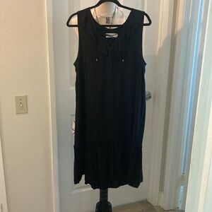Black Sleeveless Dress XL 0018